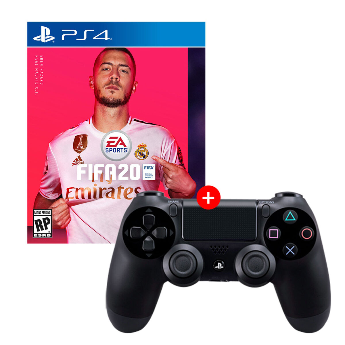 Control PS4 DualShock4 + Juego Fifa 2020