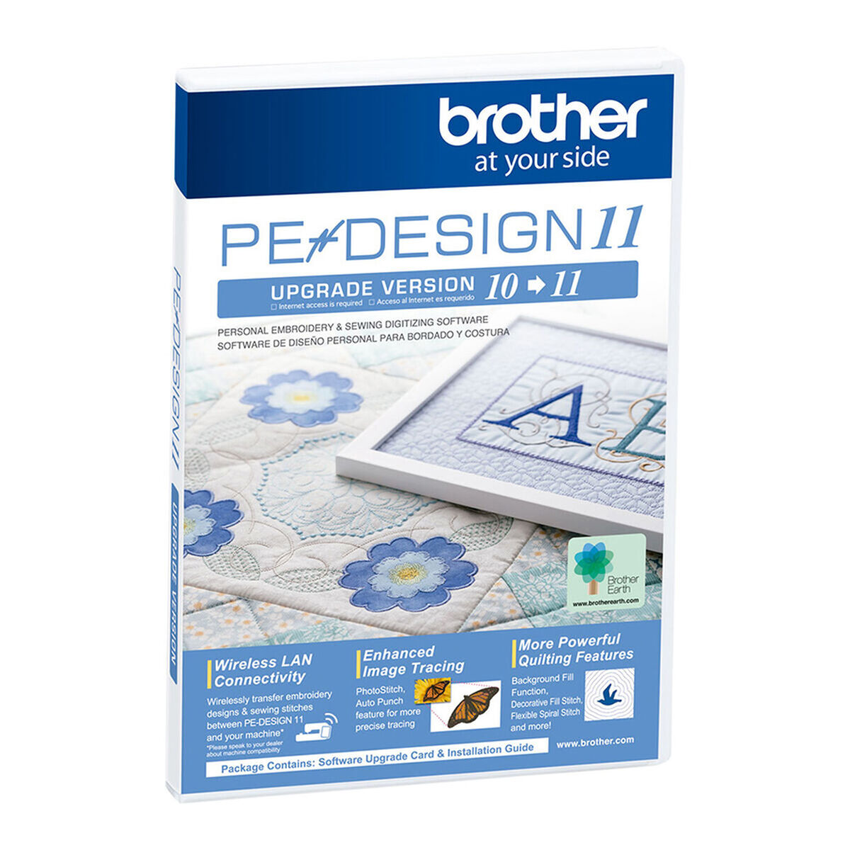 Software de Diseño Para Bordadoras Brother Pedesign 11