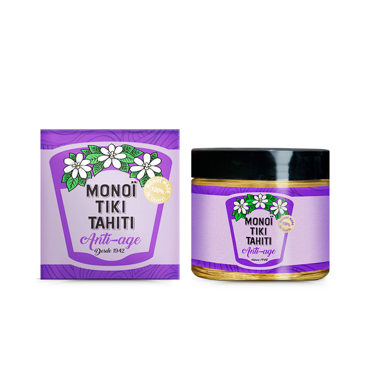 Aceite Regenerador Anti-Age Monoi Tiki Tahiti 120 ml