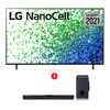 Combo LED 55" LG 55NANO80SPA Smart TV 4K + Soundbar SJ2