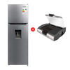 Combo Refrigerador No Frost Hyundai MRF-265WD 248 lt + Parrilla y Plancha Oster CKSTGR3006052