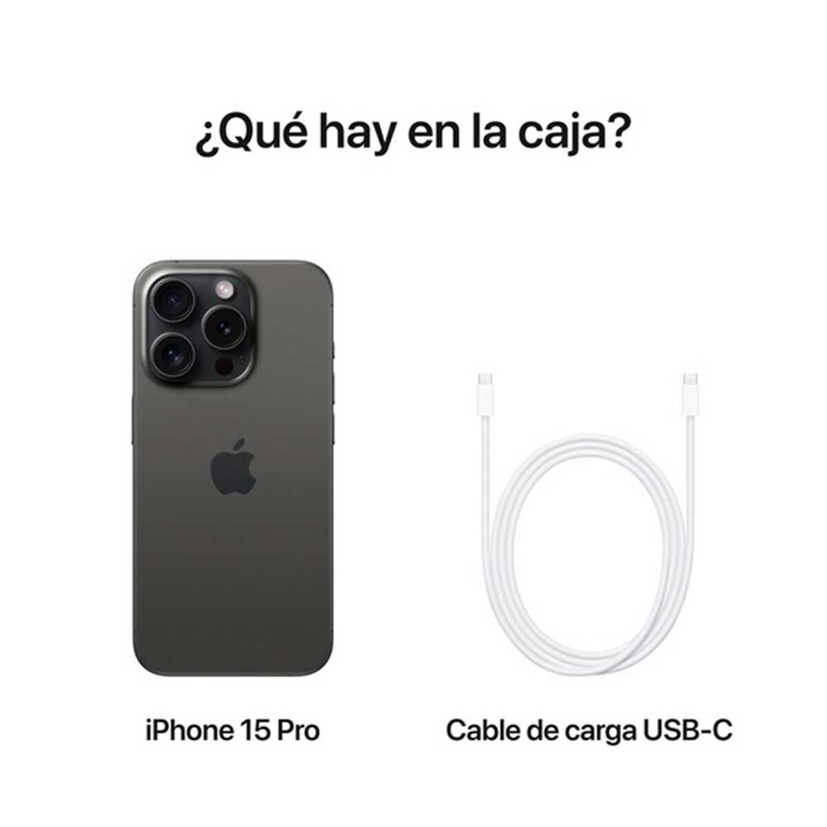 Celular Apple iPhone 15 Pro 512GB 6,1" Negro Liberado