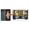 Combo Celular Samsung Galaxy Z Flip3 5G 256GB Green + LED 40” Samsung T5290 Smart TV FHD