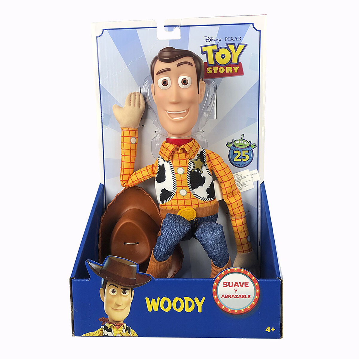 Toy Story Muñeco de Juguete Toy Plus Disney Comisario Woody :  : Juguetes y Juegos