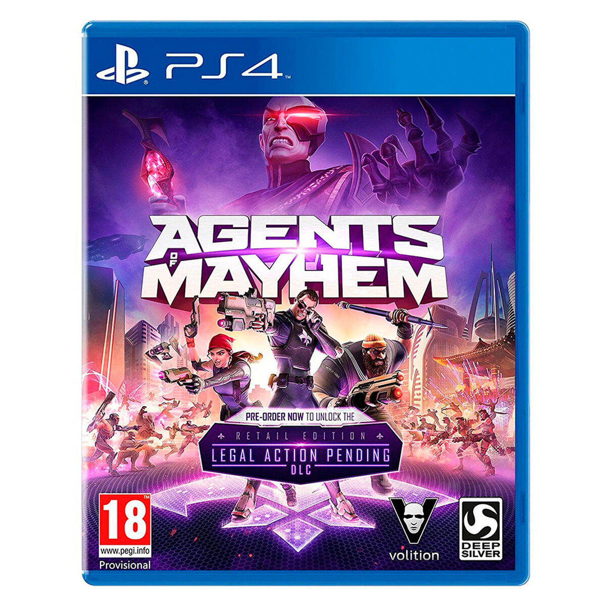 Juego Playstation 4 Agents of Mayhem