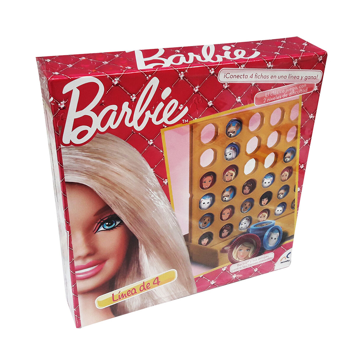 Juegos de Mesa Barbie Linea de 4
