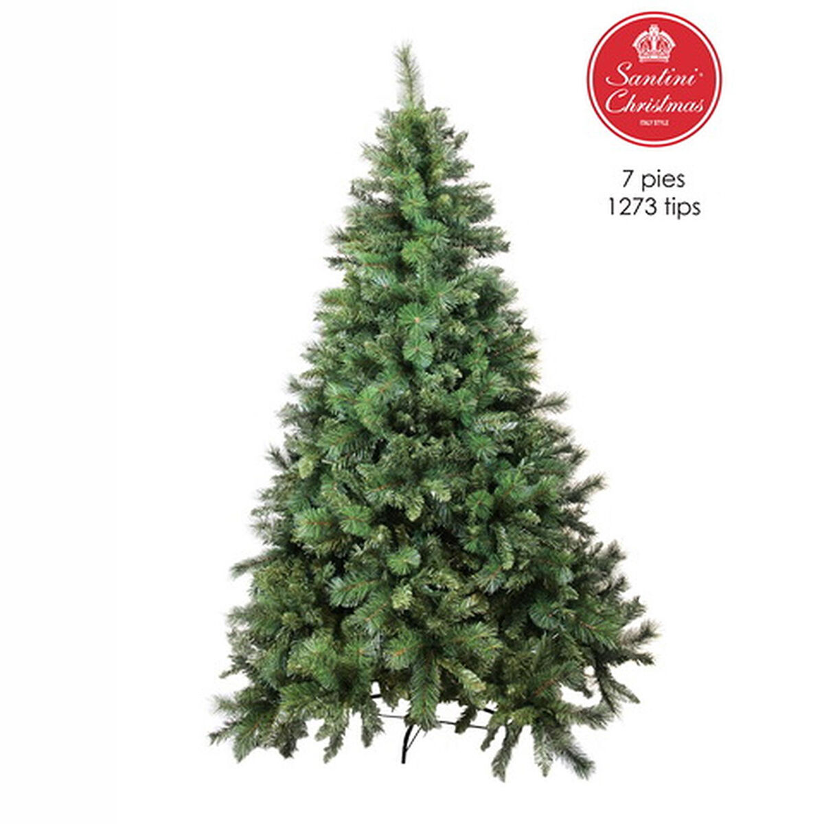 Árbol de Navidad Verde Santini 210 cm