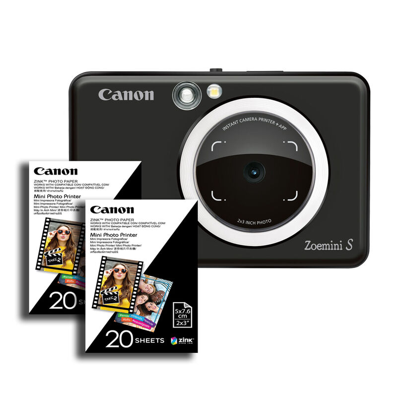 Combo Cámara Instantánea Canon Zoemini S + 40 Und Papel Zero