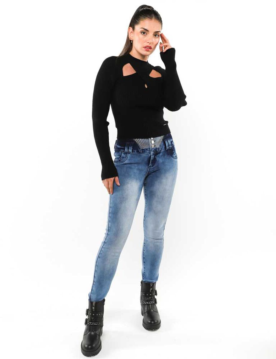 Jeans Skinny Mujer Fiorucci