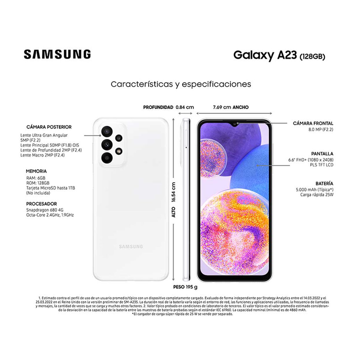 Nuevo Samsung Galaxy A23 5G: características, precio y ficha técnica