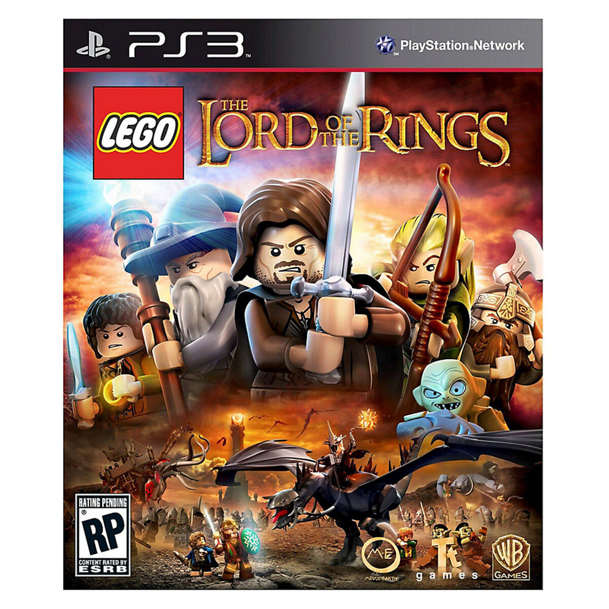 Juego PS3 LEGO Lord of the Rings + Pelicula Bluray