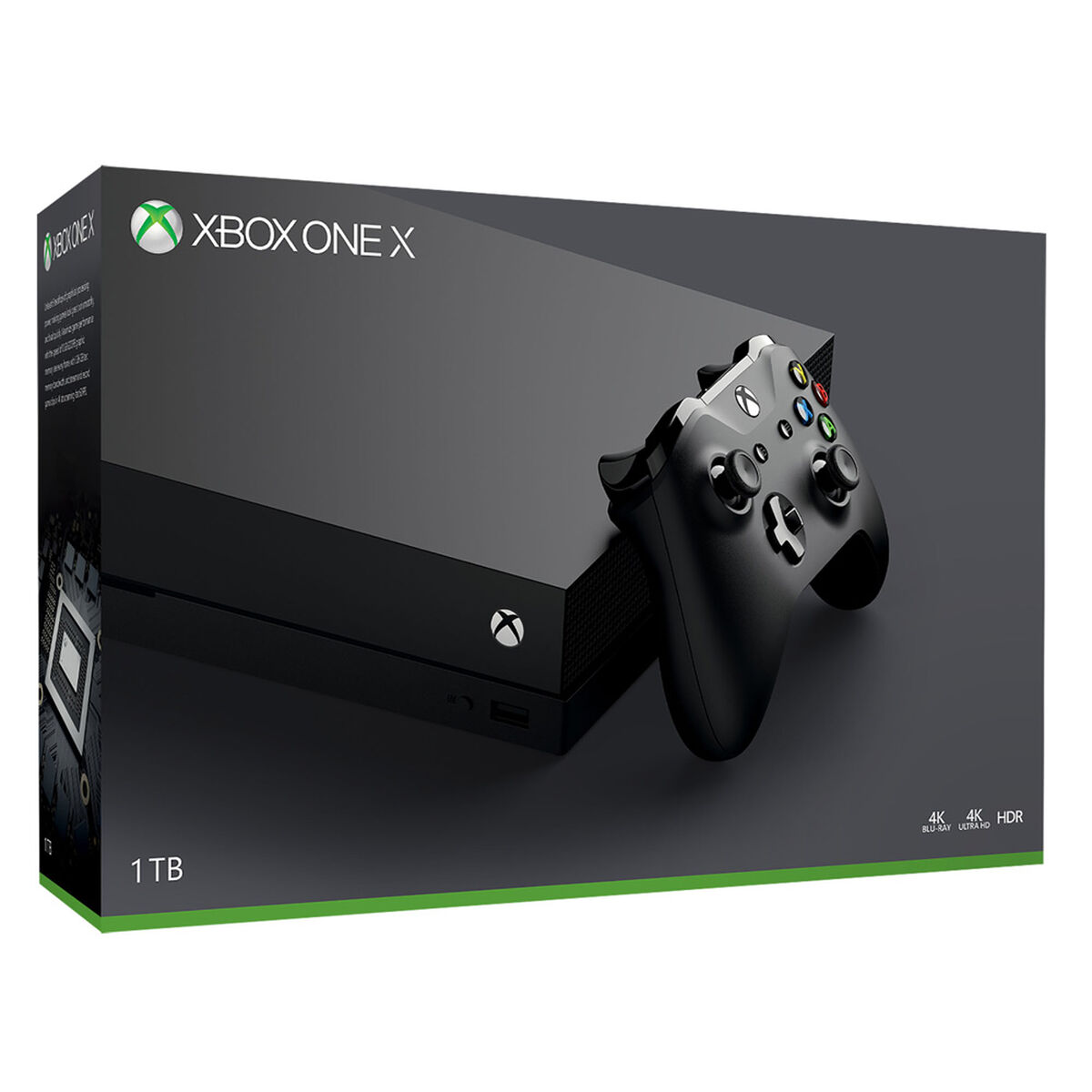 Consola Xbox One X 1TB Negra + 1 Control