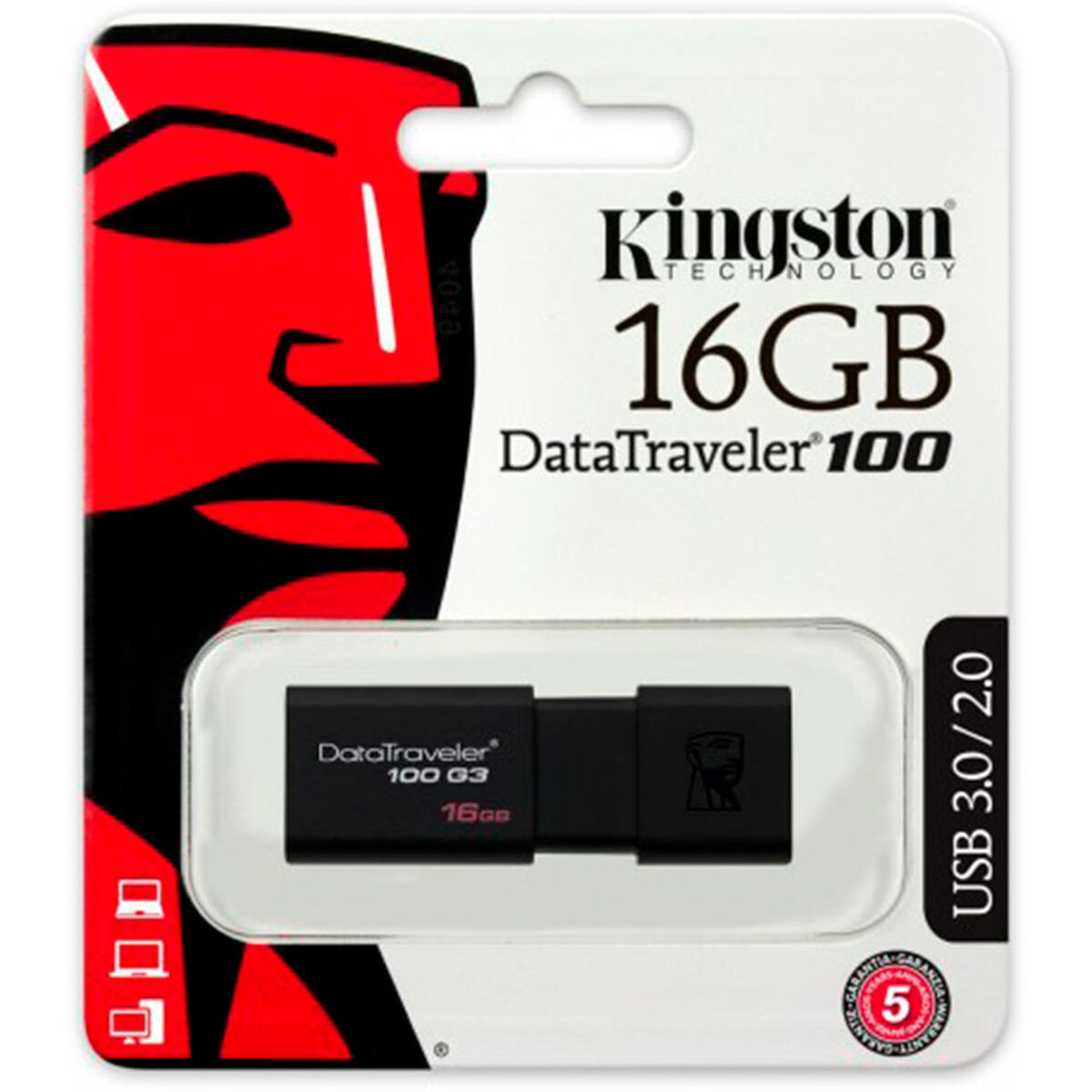Pendrive Kingston DataTraveler 100 G3 16GB