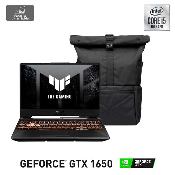 Notebook Gamer Asus TUF Gaming F15 FX506 Core i5 8GB 512GB SSD 15,6" NVIDIA GTX1650 + Mochila