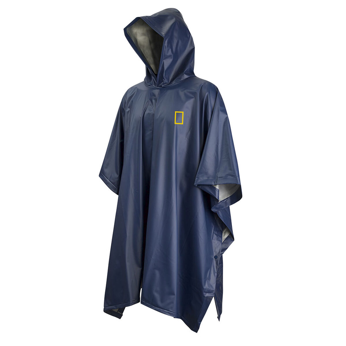 Poncho National Geographic Impermeable Azul