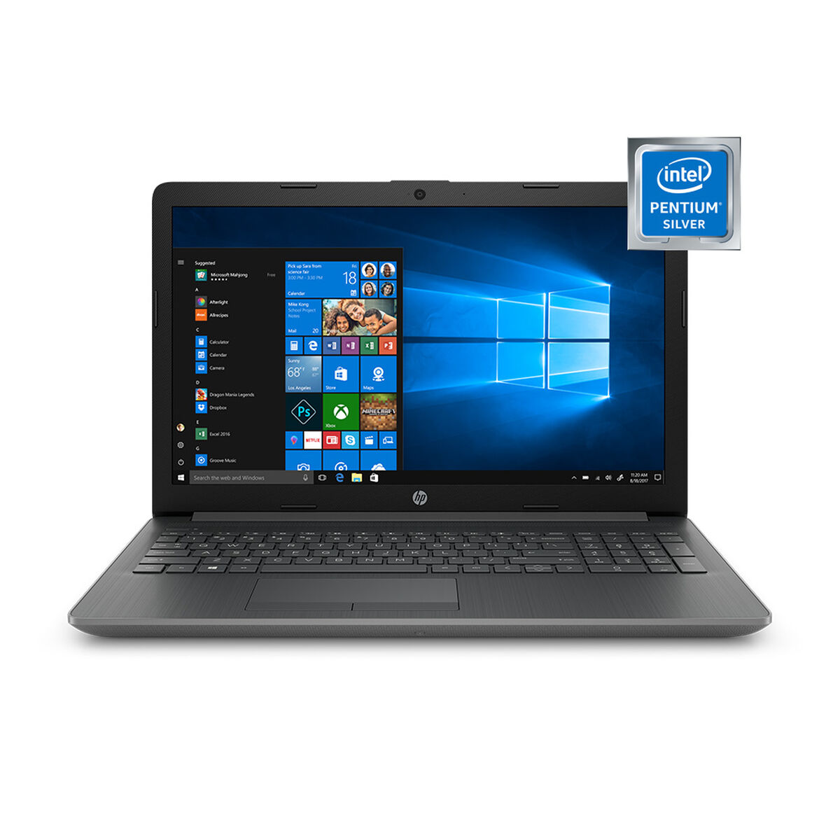Notebook HP 15-DA0082 Pentium 4GB 500GB 15.6”