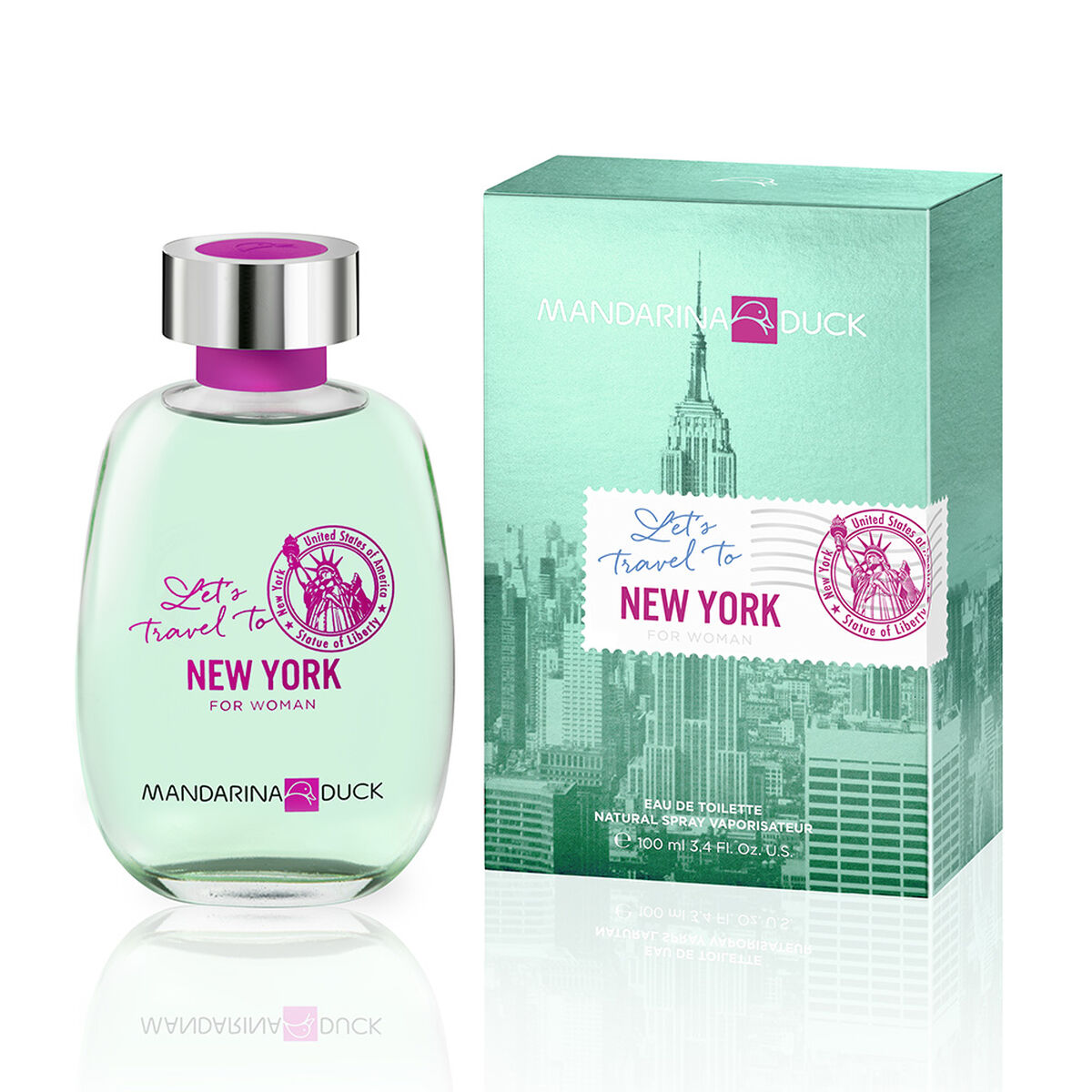 Perfume Mandarina Duck Let´S Travel To New York For Woman EDT 100 ml