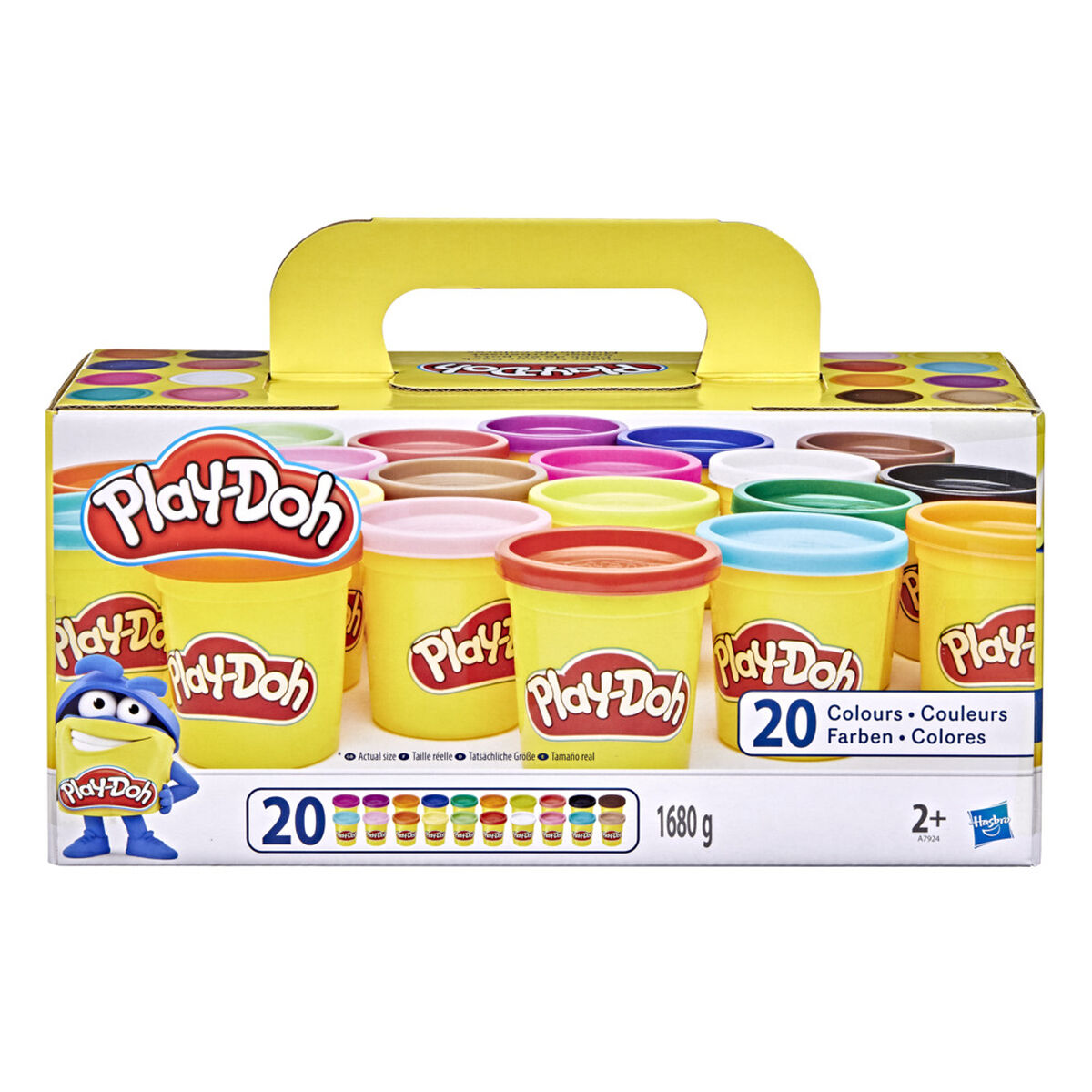 Masas y Plastilinas Play-Doh Súper Maletin de Colores