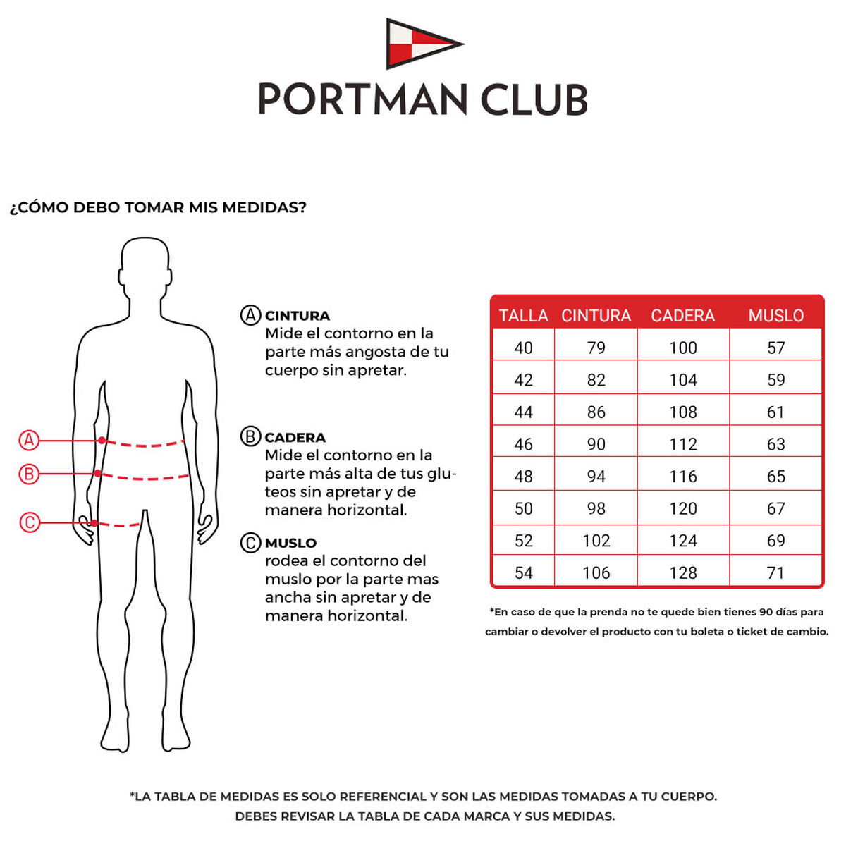 acumular Vendedor Credencial Pantalón Hombre Portman Club | Ofertas en laPolar.cl