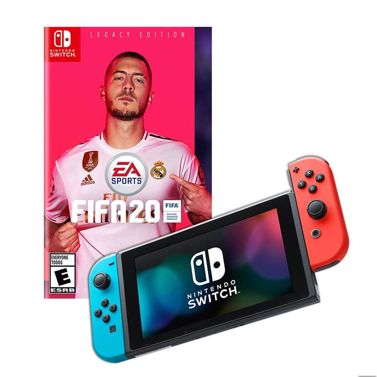 Nintendo Switch Neón + Juego Ea Sports Fifa 2020