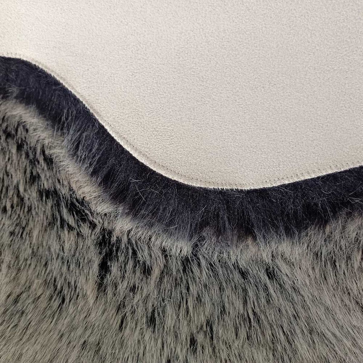 Bajada de Cama Modalfo Doux Negra 60 x 90 cm