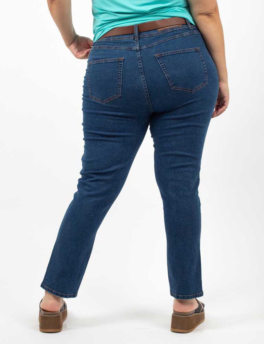 Jeans Recto Mujer Extralindas