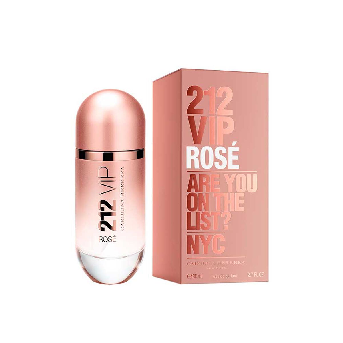 Perfume Carolina Herrera 212 VIP Rosé EDP 80 ml