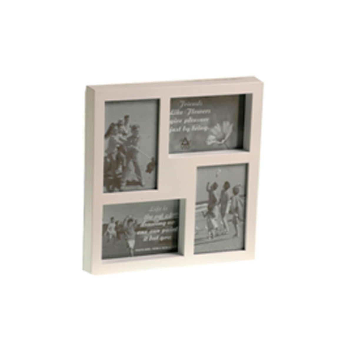 Portaretrato VGO Collage Box 10x15 cm 4 F Blanco