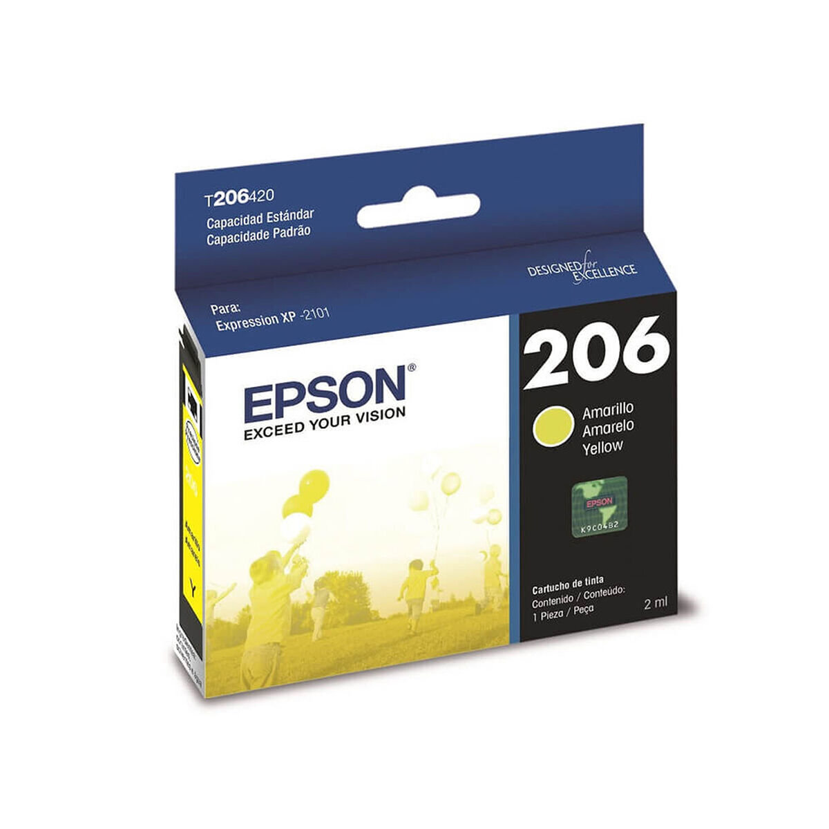 Tinta Cartridge Epson T206 420-AL Yellow