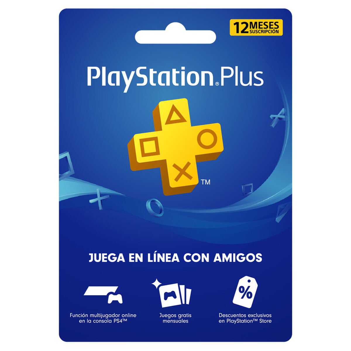 Cupón PS Store Membresía 12 Meses para PS4