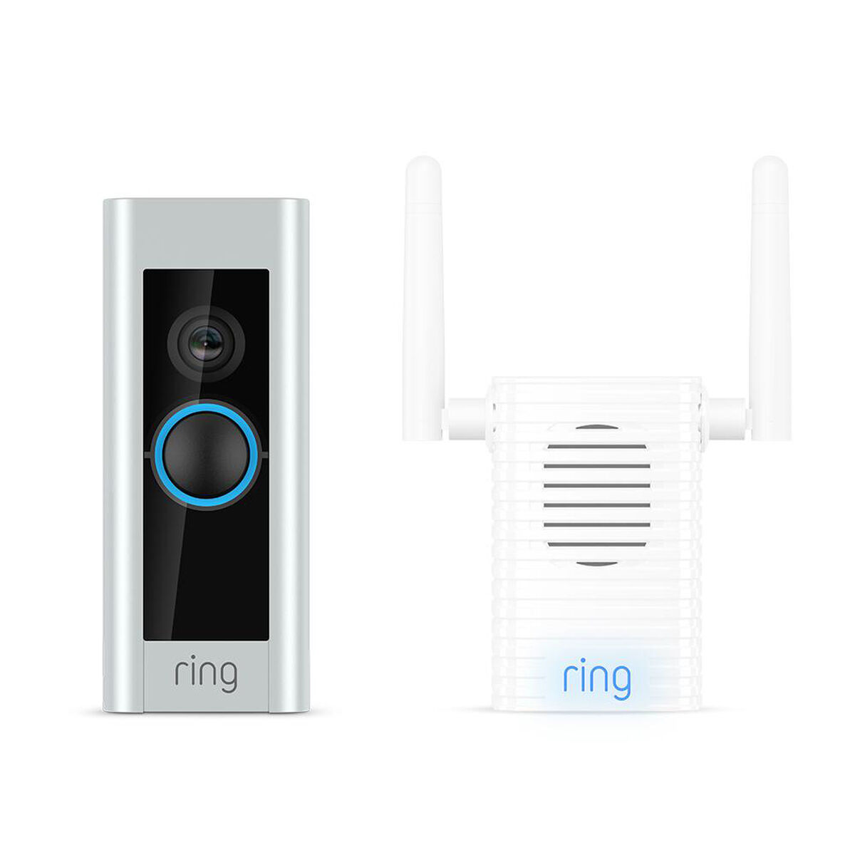 Timbre con Visor Ring Video Doorbell PRO Plata