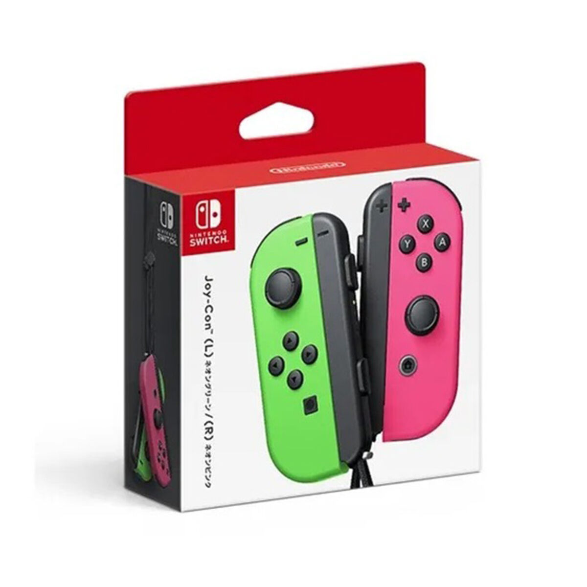 Control Inalámbrico Nintendo Switch Joy-Con Rosado Verde