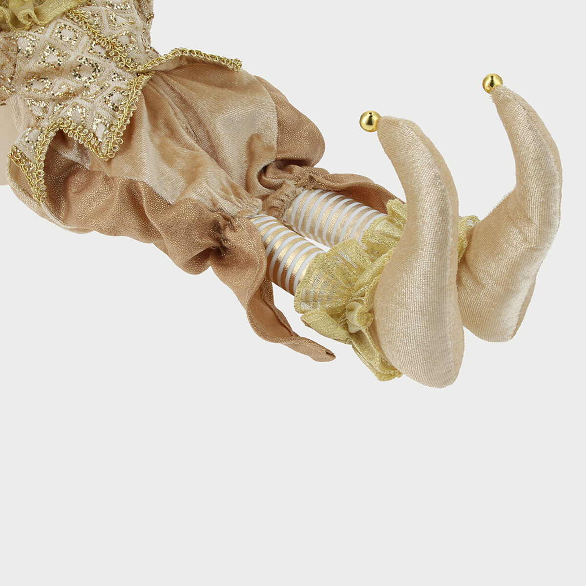 Figura Arlequin H Dorado 43 Cm