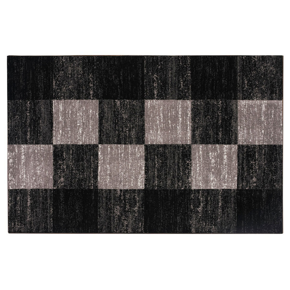 Alfombra Idetex Carved Negro 150 x 200 cm
