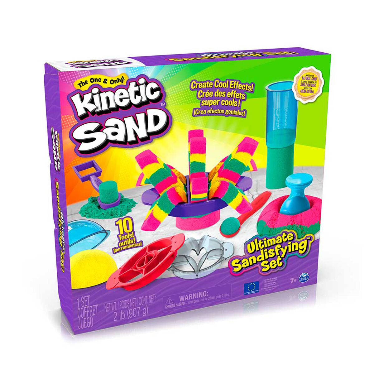 Set de Moldes Efectos Especiales con Arena Kinetic Sand