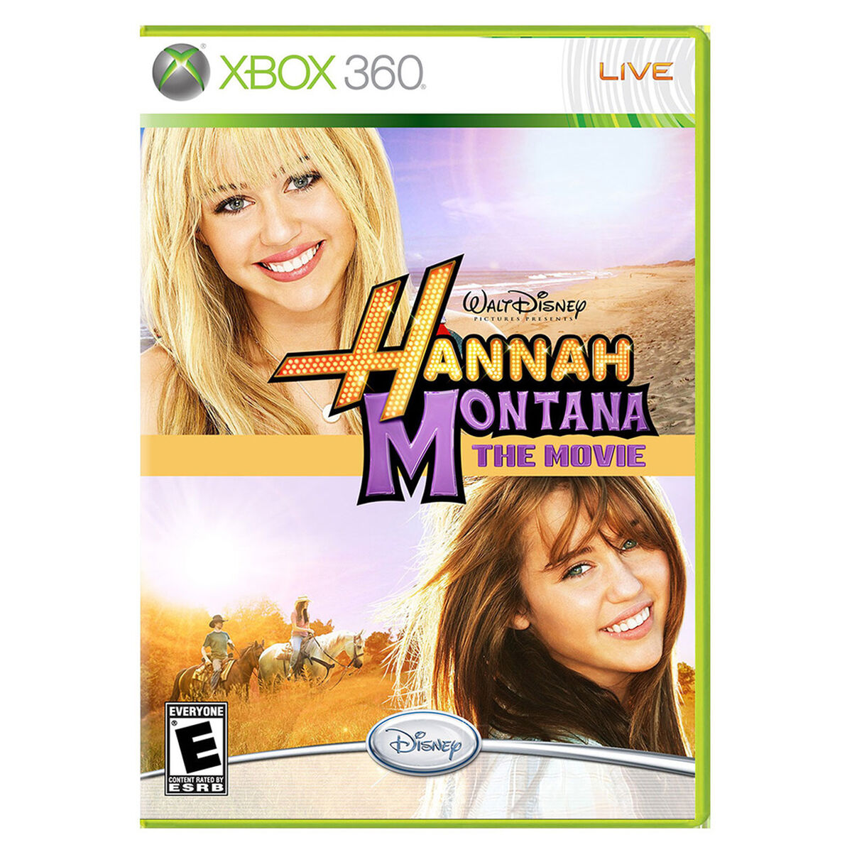 Juego Xbox 360 Hannah Montana: The Movie