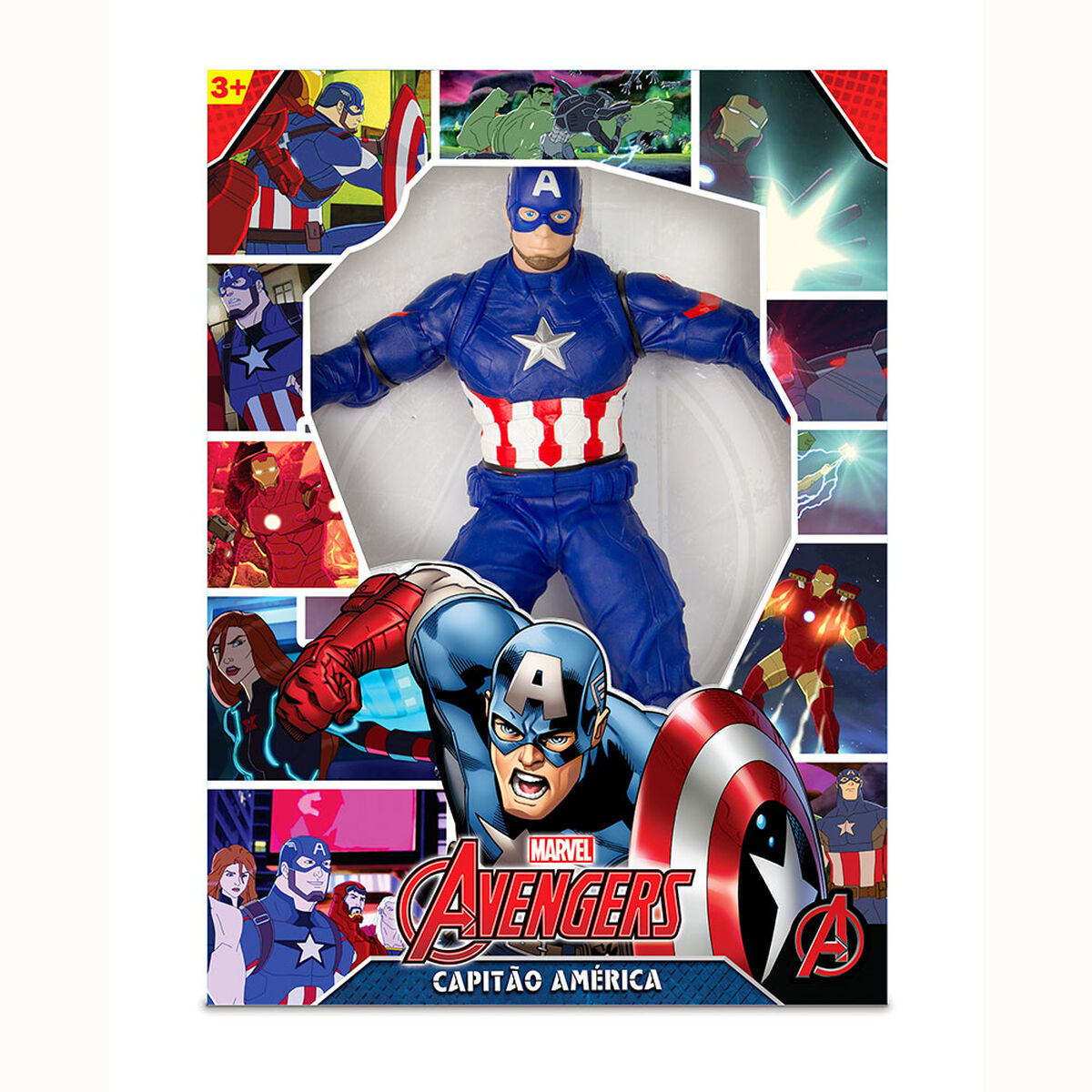 Figura de Acción Captain America Marvel