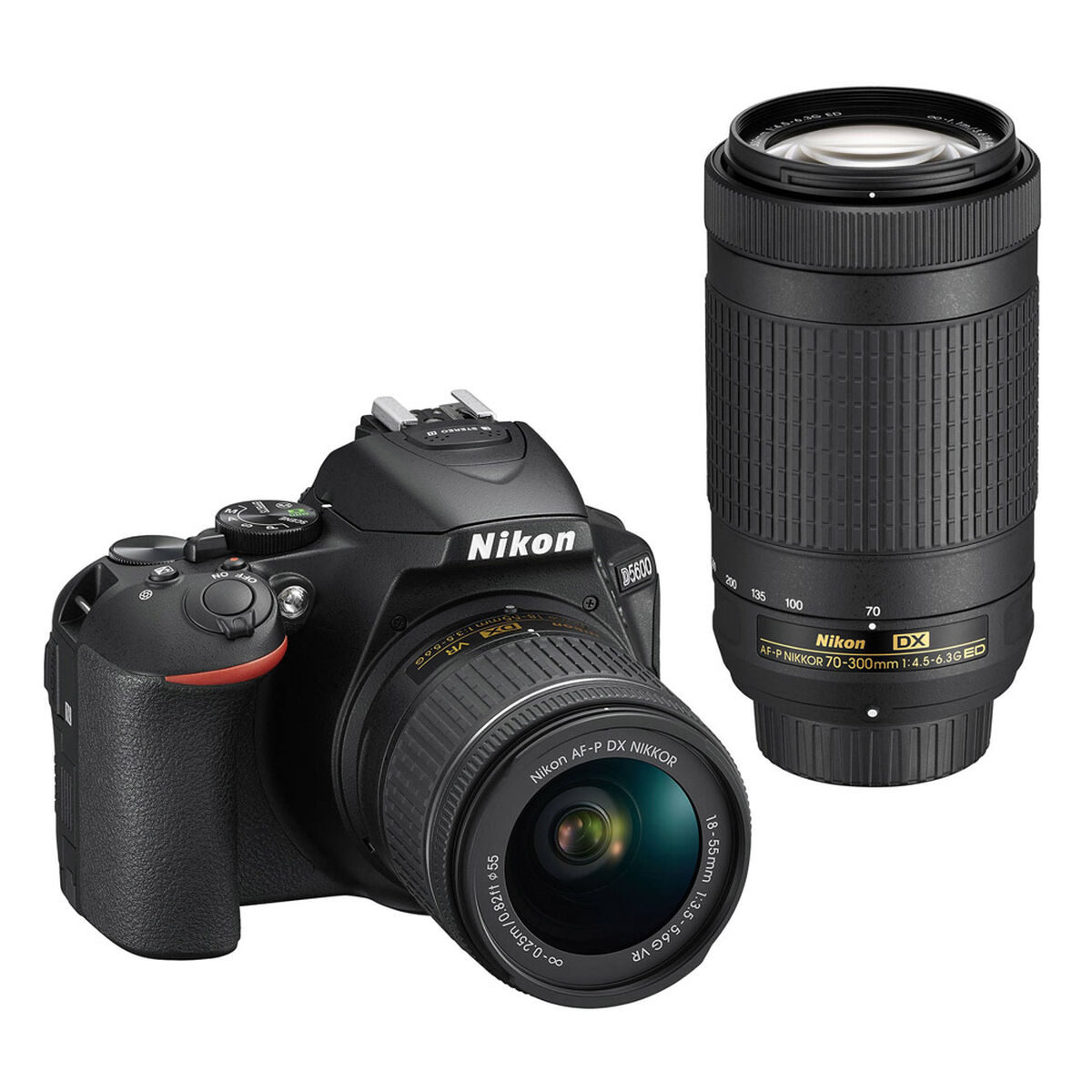 Cámara Réflex Nikon D5600 + Lente 70-300 mm