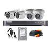 Kit Cámaras de Seguridad Hikvision CCTV 4 Cámaras KIT 4ch HD 720P