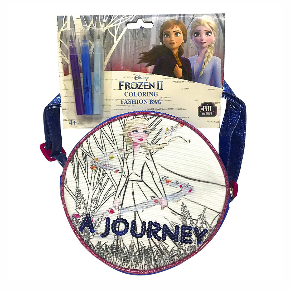 Frozen 2 Small Coloring Glam Bag