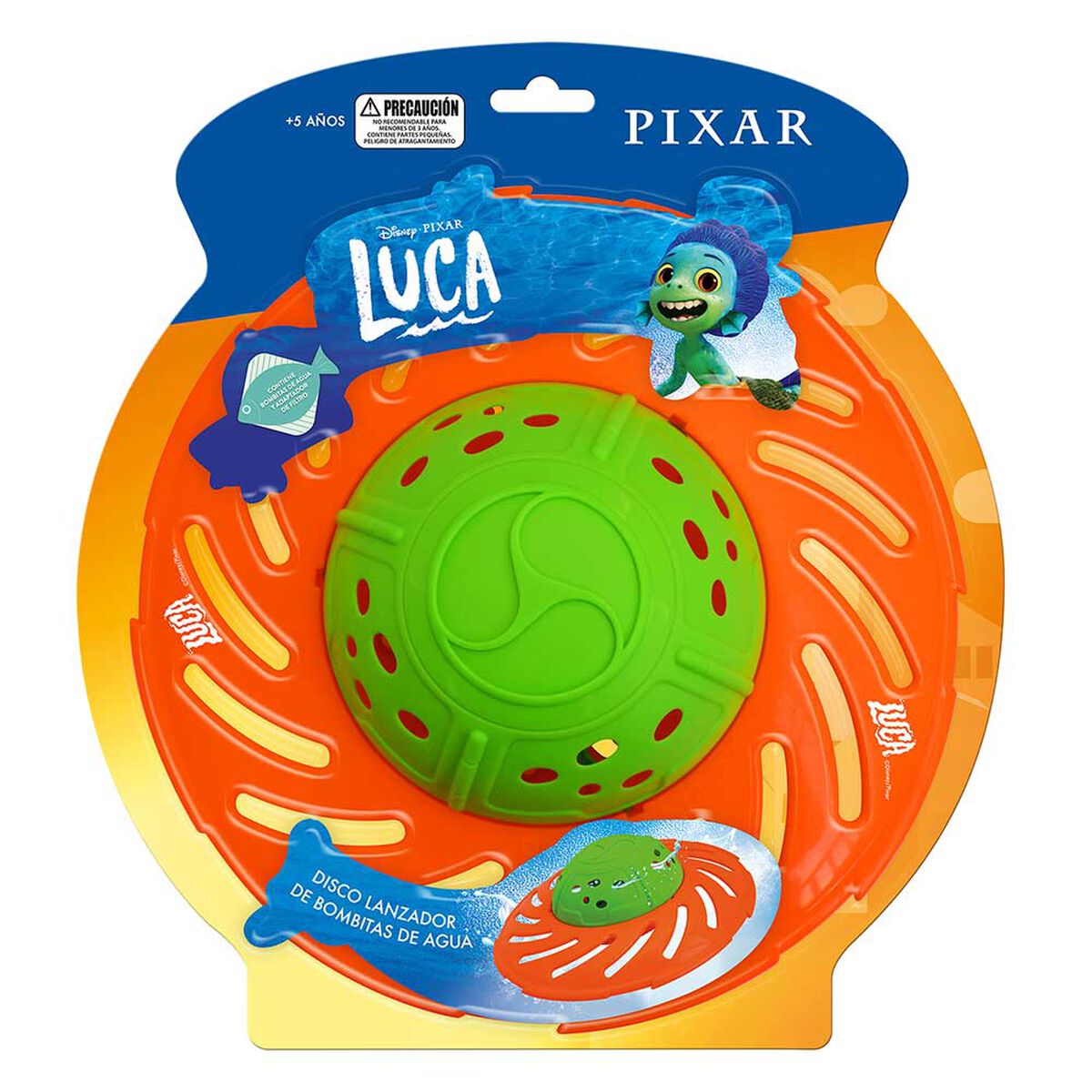 Disco Lanzador de Bombita de Agua Luca Disney