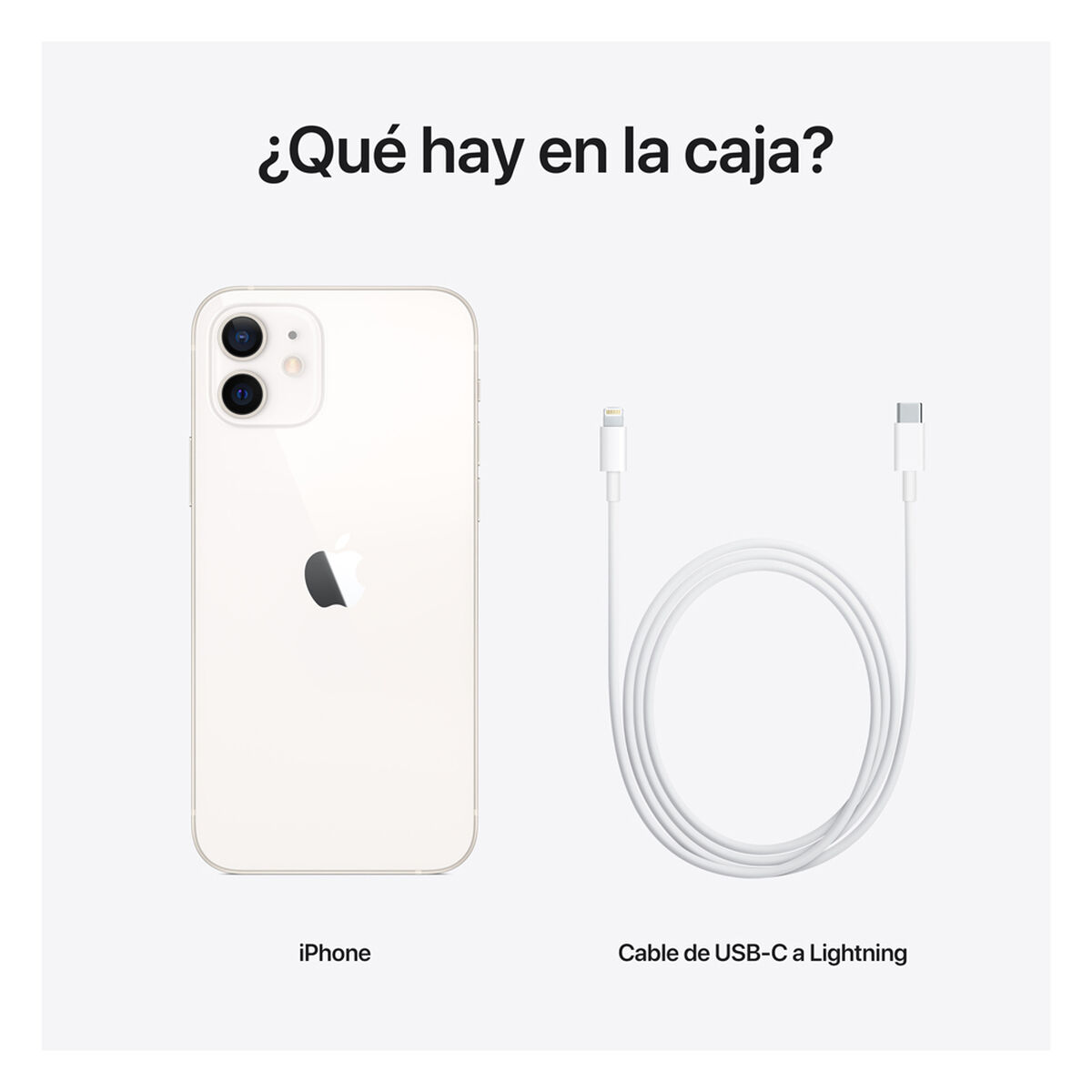 Celular Apple iPhone 12 64GB 6,1" Blanco Entel
