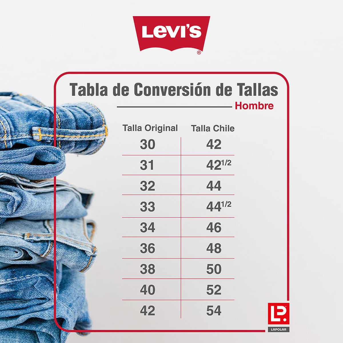Jeans Recto Hombre Levis 504 | Ofertas laPolar.cl