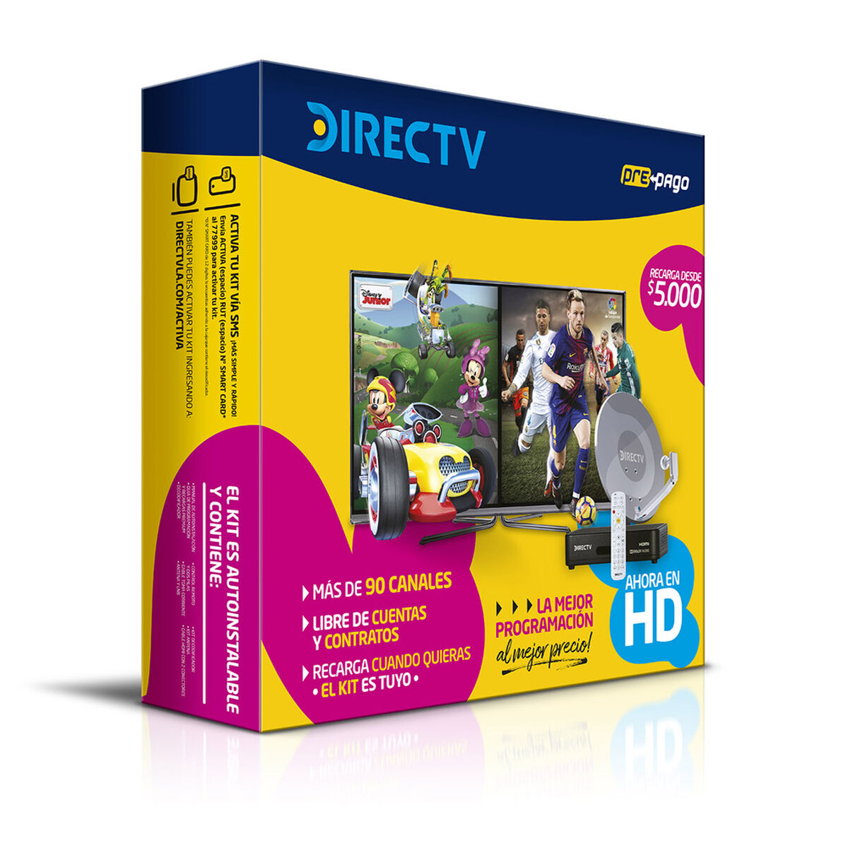 Kit DirecTV Prepago HD