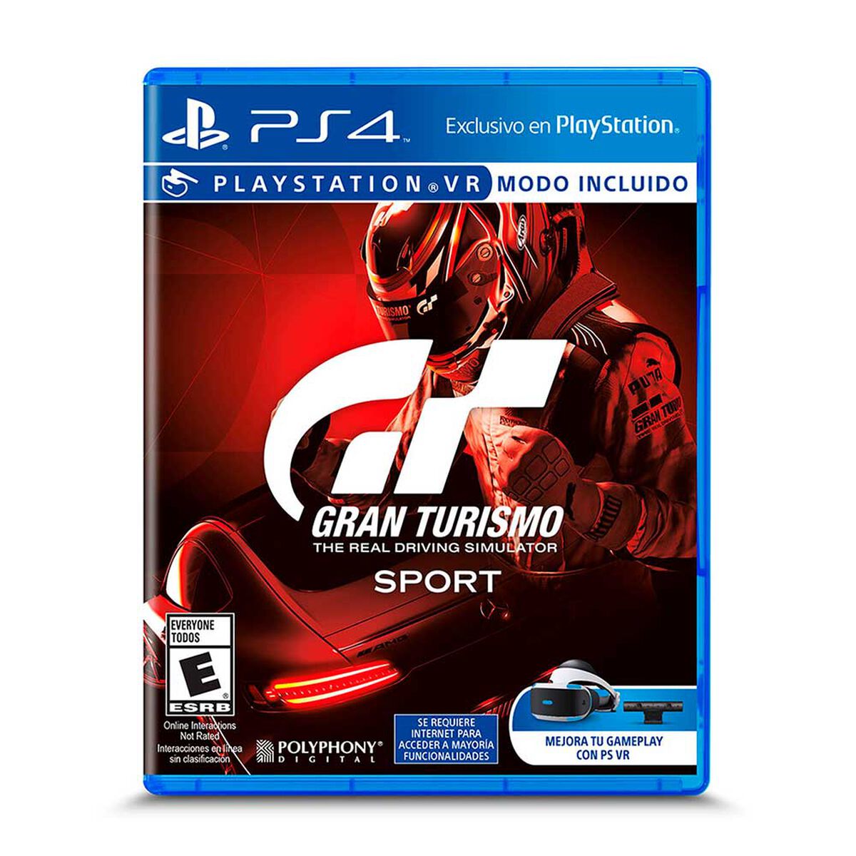 Juego GT Gran Turismo Sport PS4