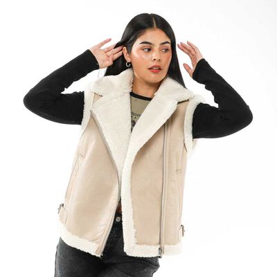Chaqueta Larga De Forro Polar mujer | Chaquetas y abrigos collection ·  Institucional