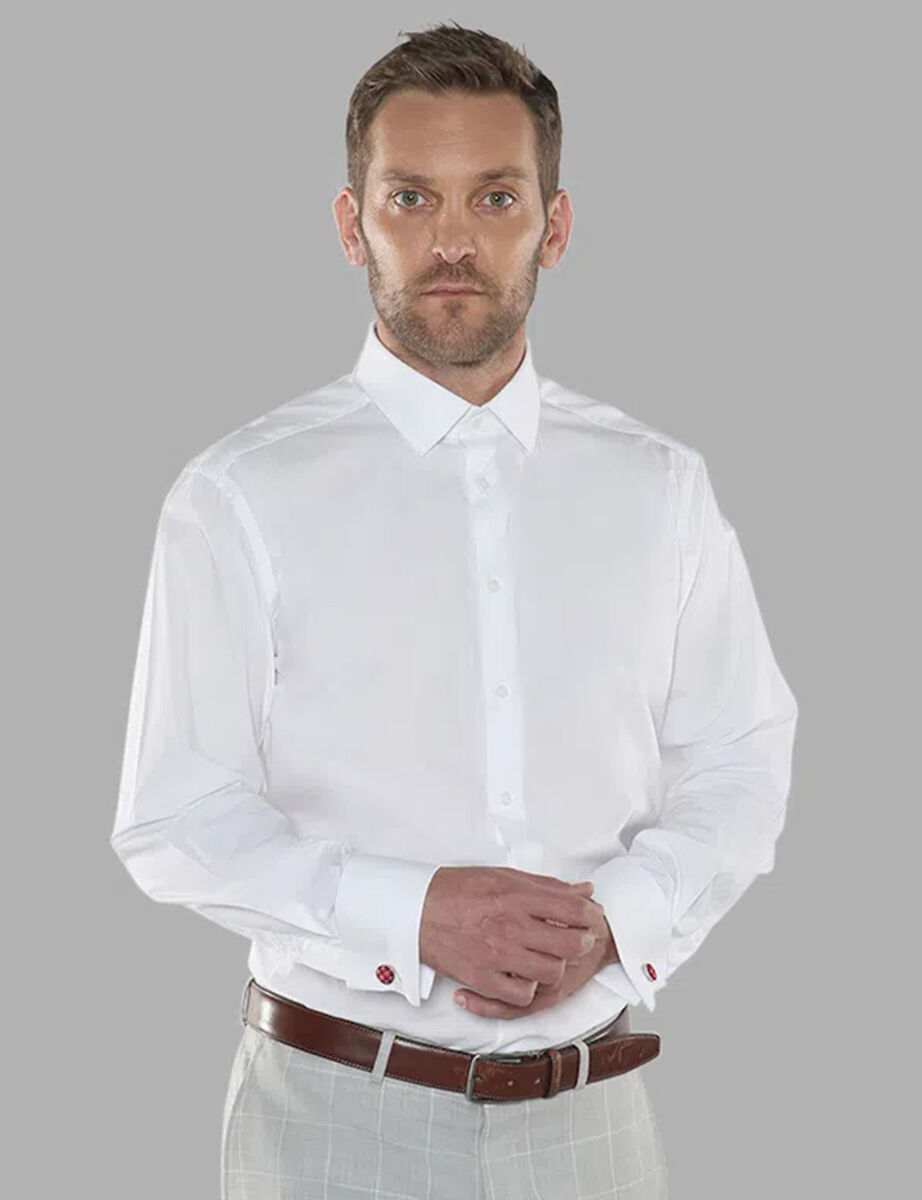 Camisa de Algodón Formal Hombre Trial
