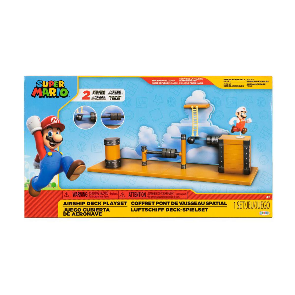 Set de Cubierta Aeronave Super Mario Bros