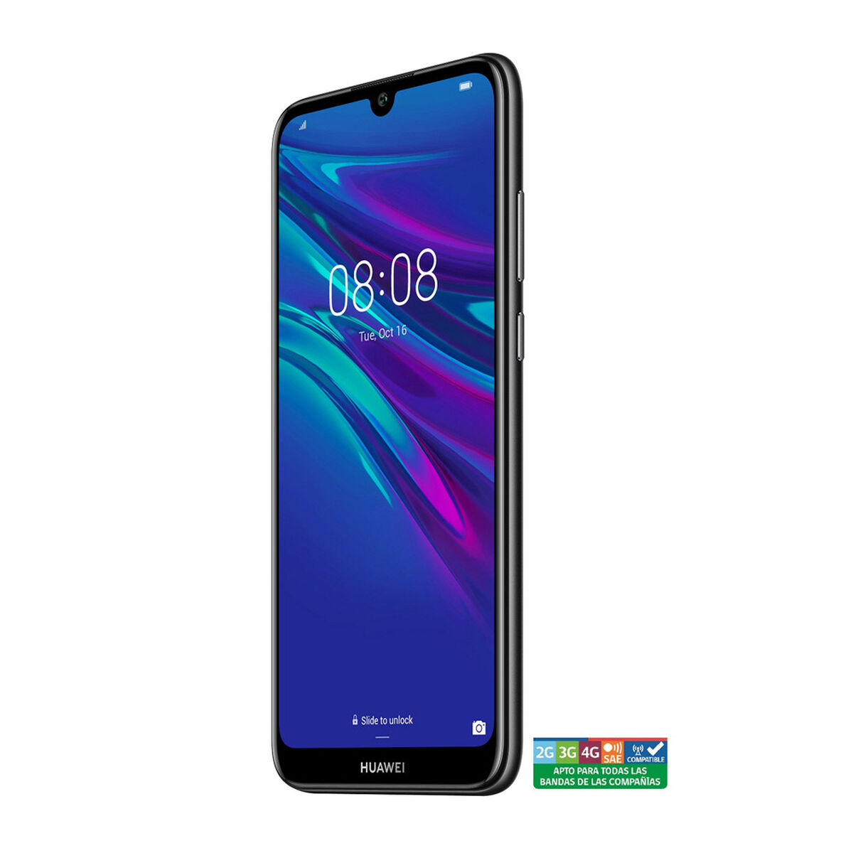 Celular Huawei Y6 2019 32GB 6,09" Negro Movistar