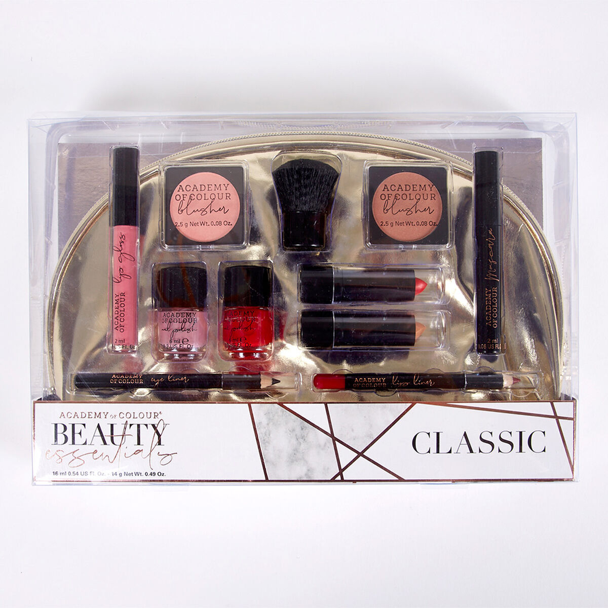 Set de Maquillaje Beauty Essentials Classic Academy Of Colour